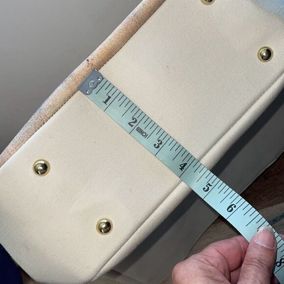 Vintage Ornate Retro Beaded Embroidered Elephant Purse Bag Tote with Wooden Bamb - Picture 11 of 11